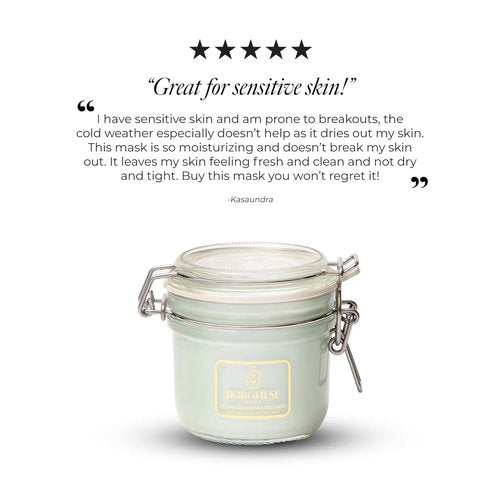 Fango Delicato | Soothing Mud Mask for Delicate Skin - Hydrating with Kaolin Clay, Aloe & Collagen
