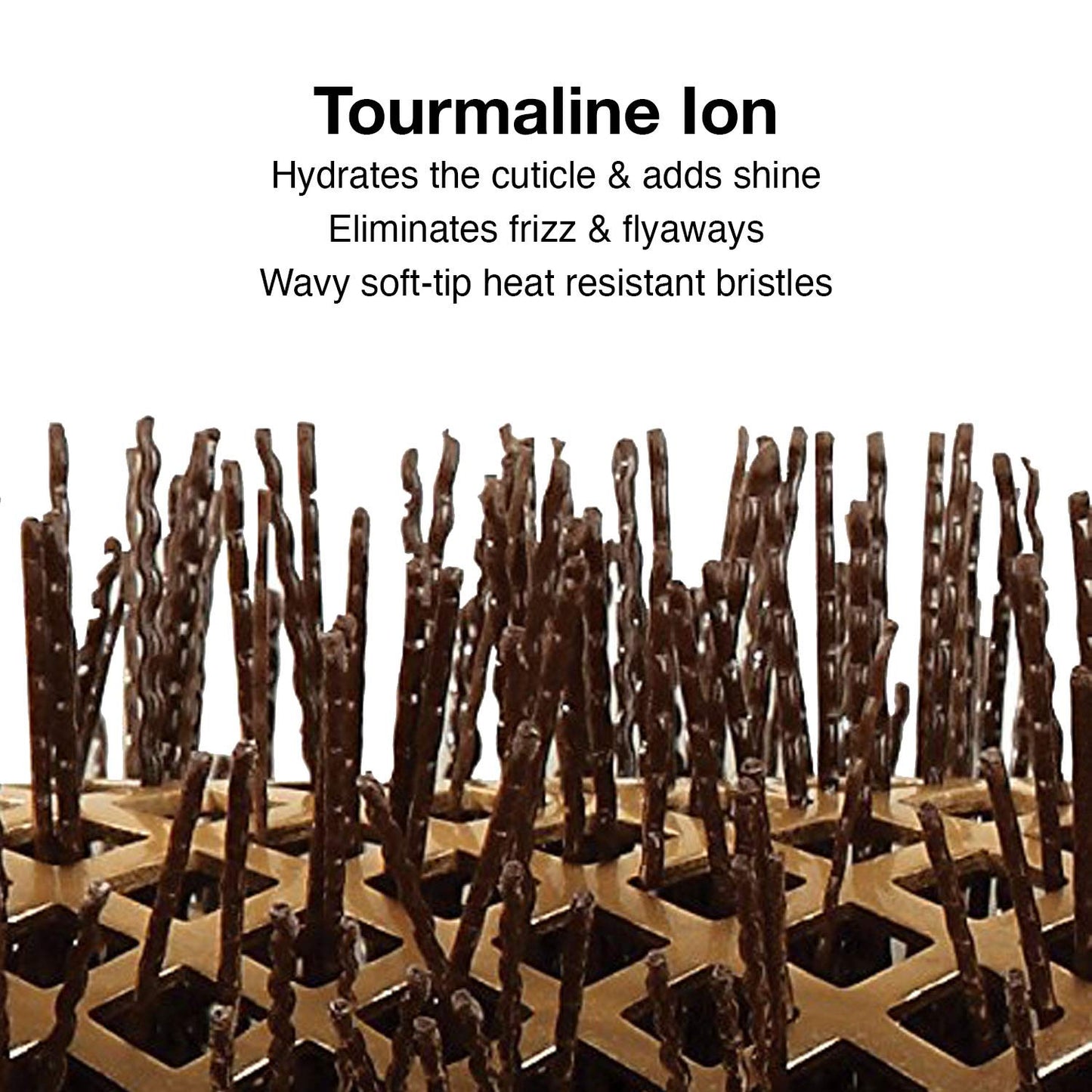 Olivia Garden NanoThermic Ceramic + Ion Round Thermal Hair Brush - Not Electrical - Professional Blowout Brush for Normal to Thick Hair - 3/4"-Diameter Barrel - NT-18