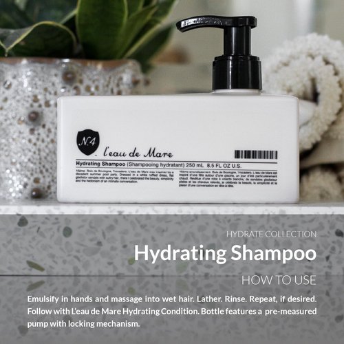 Number 4 Hydrating Shampoo - Moisturizing & Color Safe Formula | 8.5 oz