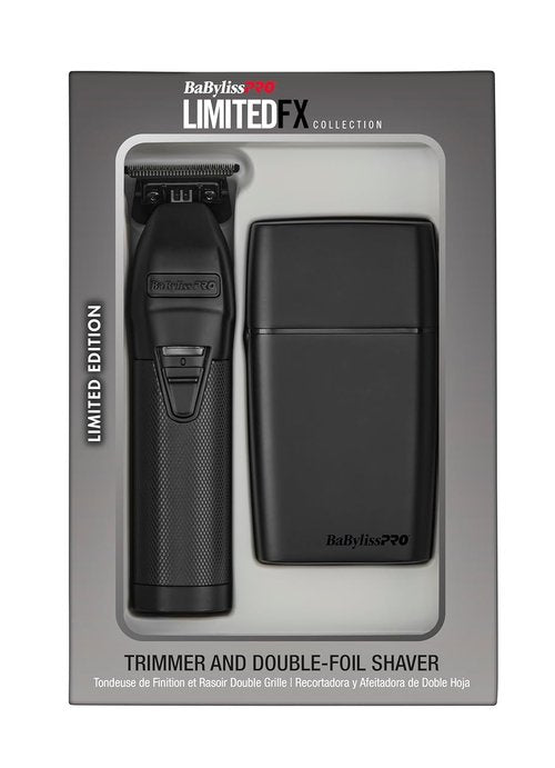 LIMITEDFX Hair Trimmer & Double Foil Shaver - High-Performance Cord/Cordless Design with Lithium-Ion Battery