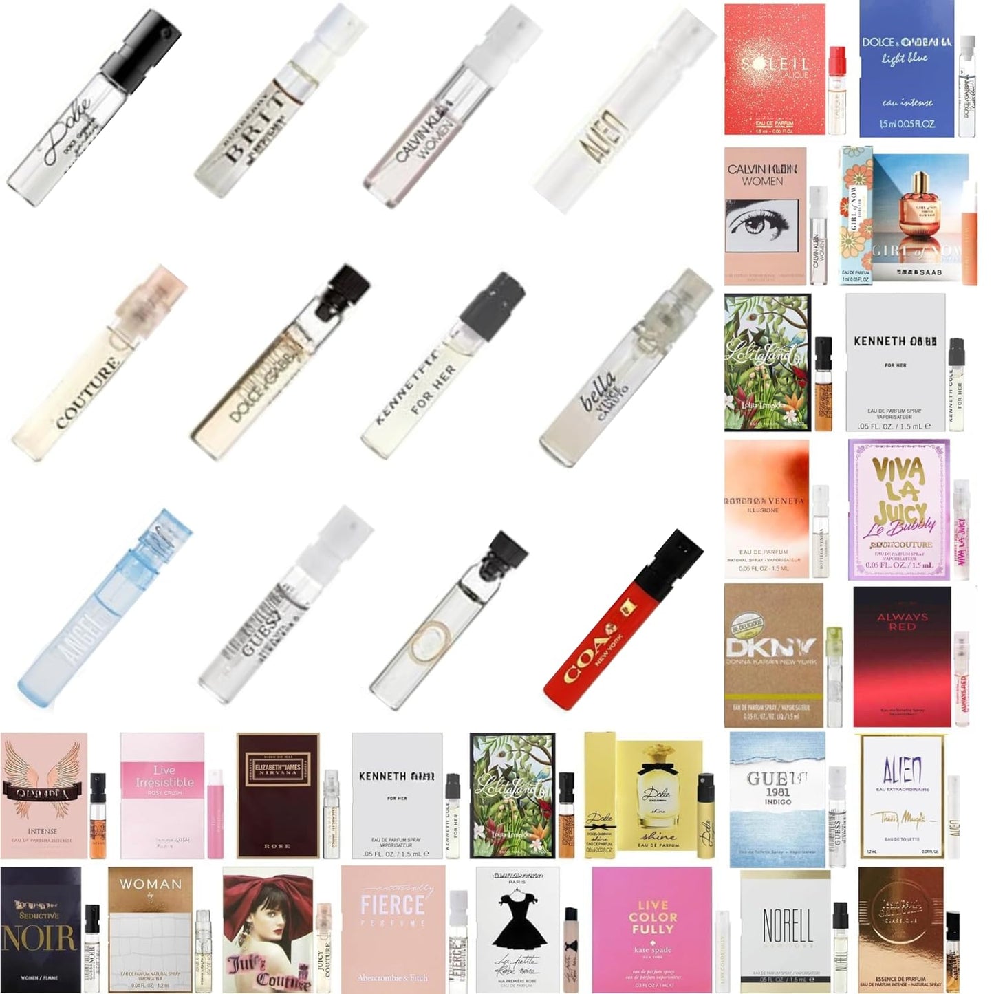 Tradeberry High-End Designer Perfume Sample Set | 12 Premium Scents for Women
