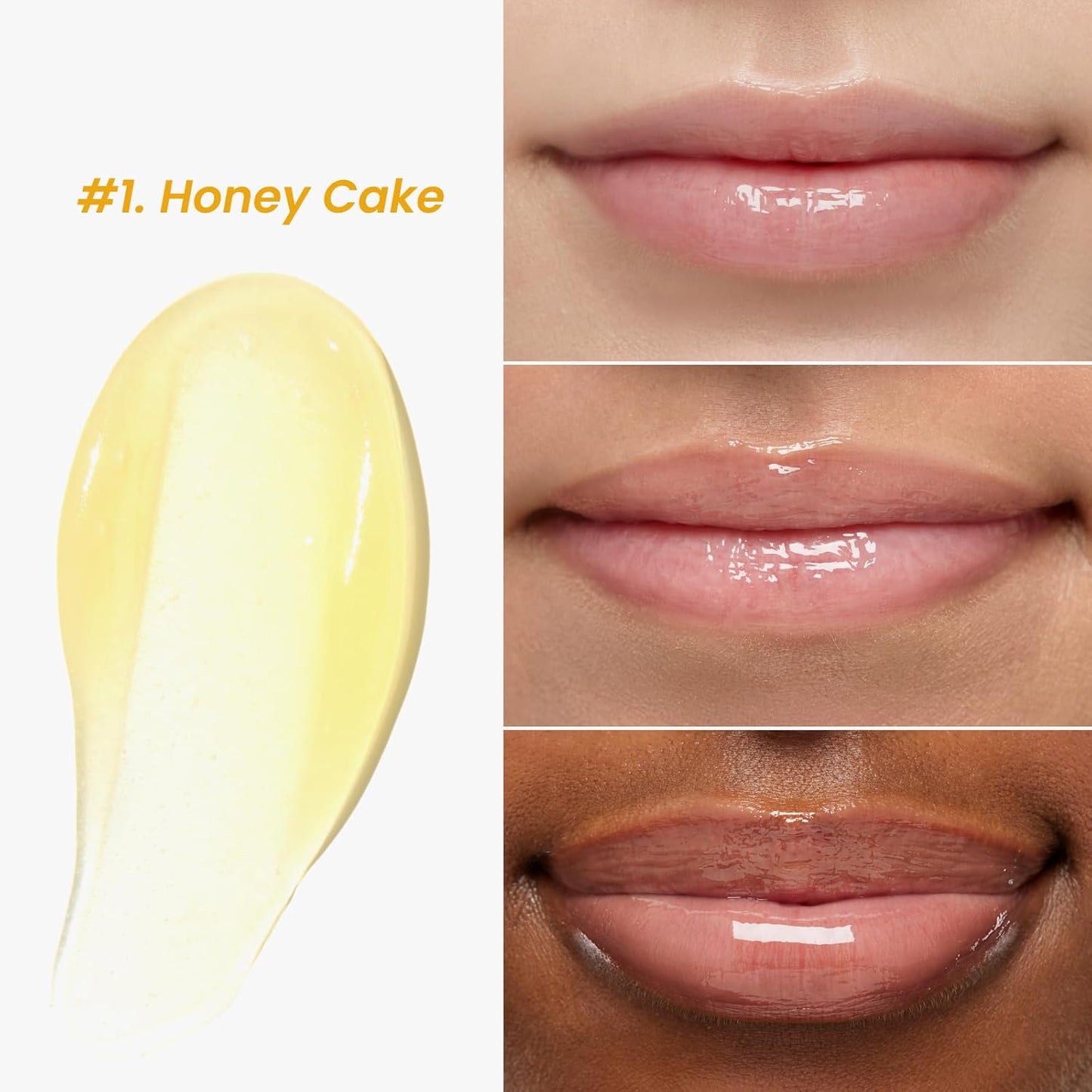 CNP Propolis Jelly Lipcerin™ - Hydrating Lip Balm & Gloss with Manuka Honey | 0.3 fl. oz. Honey Cake