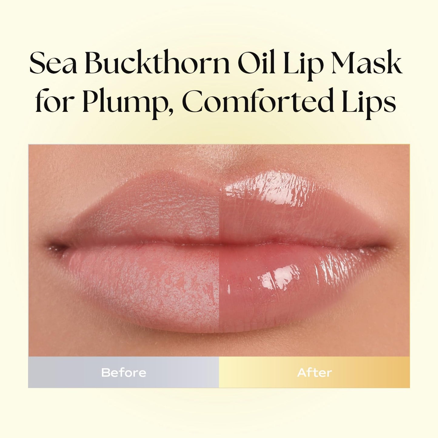 Skiennix Sleeping Lip Mask - Deep Moisturizing Treatment with Sea Buckthorn Oil | 0.53 Oz.