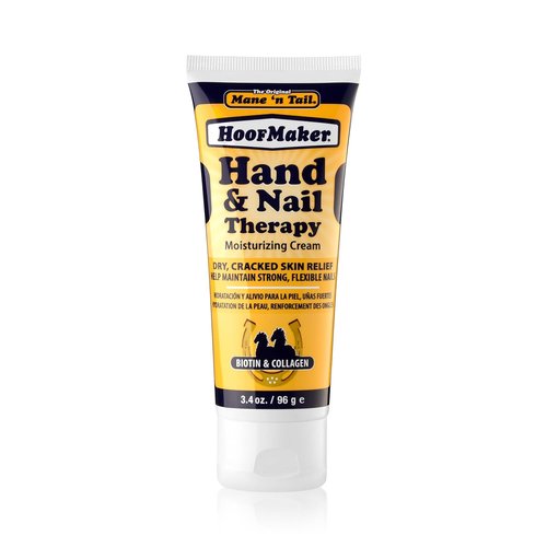 Mane 'n Tail Hoofmaker Hand & Nail Therapy - Strengthening Biotin & Collagen Formula | 3.4 oz, Fragrance-Free