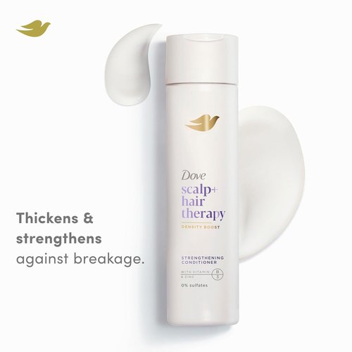 Dove Density Boost Conditioner - Strengthening Scalp & Hair Therapy with Vitamin B3 & Zinc | 9.25 oz