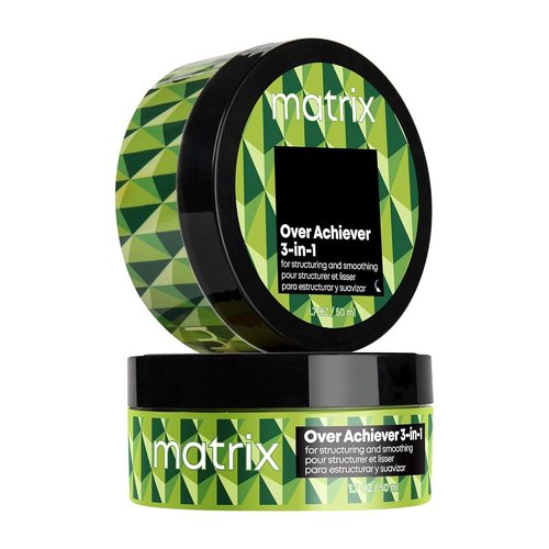 Matrix Styling Over Achiever 3-in-1 Wax - Long Lasting Texture & Grip, Reworkable Hold, 1.7 Oz