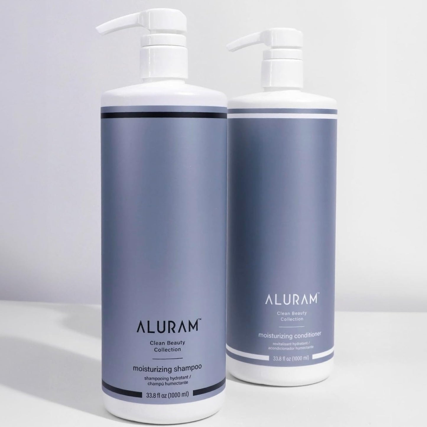 ALURAM Coconut Water Shampoo - Moisturizing Clean Hydration & Shine for Medium to Coarse Hair | 33.8 Fl Oz