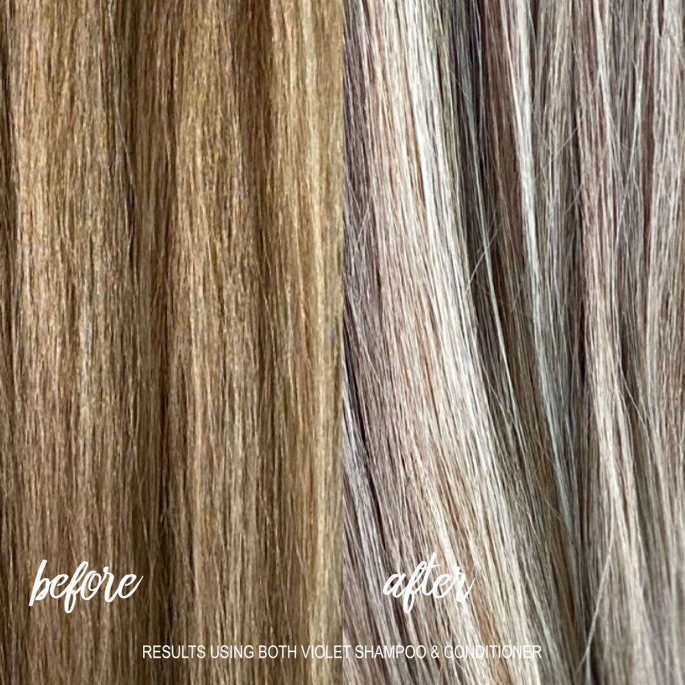 Surface Hair - Pure Blonde Violet Conditioner | Nourishing Formula for Radiant, Bright Hair