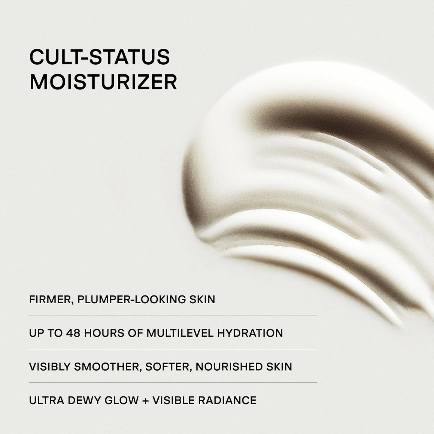 U Beauty The SUPER Hydrator - Hyaluronic Acid Moisturizing Cream with Peptides & Grapeseed Oil | 1.7 fl oz