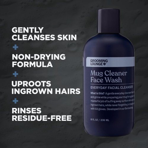 Grooming Lounge Mug Cleanser, Everyday Facial Cleanser For Men