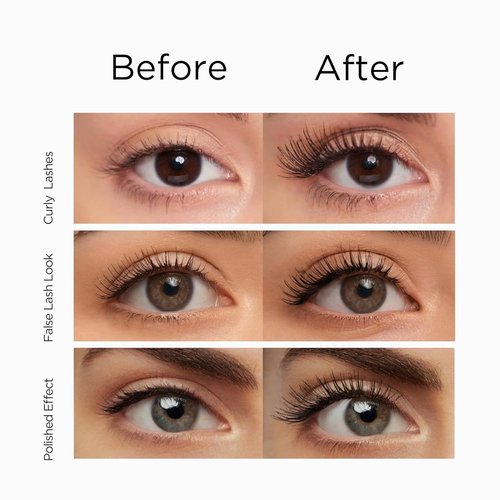 Lord & Berry Prodigious Mascara - Curling & Volumizing Formula with Diamond Powder | Smudge-Free, 0.33 fl oz