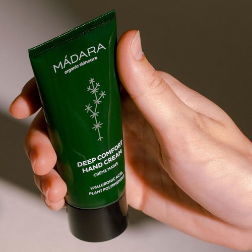Madara Deep Comfort Hand Cream - Ultra-Moisturizing Formula with Aloe & Cocoa Butter - 60 ml