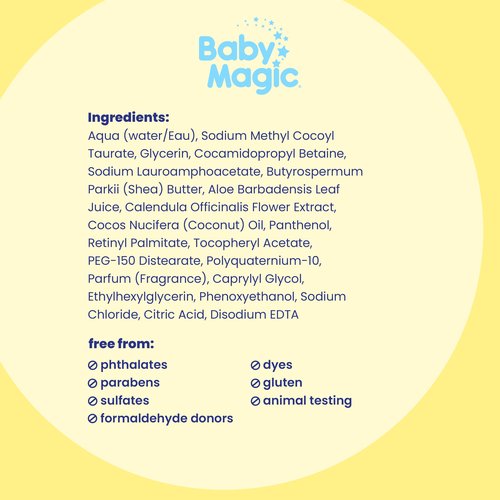 Baby Magic Moisturizing Hair & Body Wash, 16.5 Fl Oz
