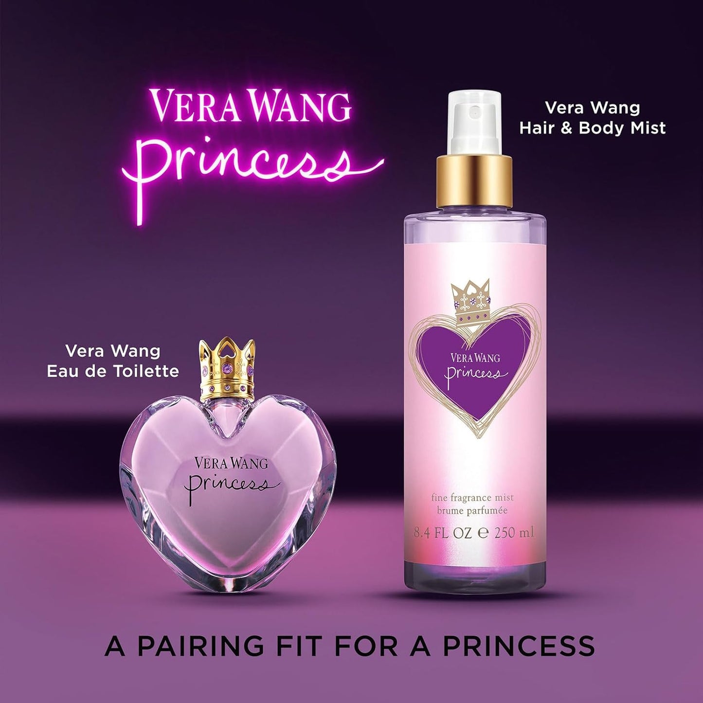 Vera Wang Princess Hair and Body Mist - Enchanting Fragrance | 8.4 Fl Oz
