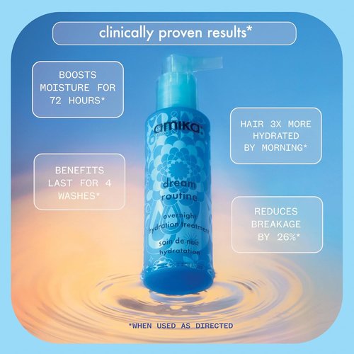 Amika Dream Routine Overnight Hydrating Hair Mask - Nourishing Formula | 100ml