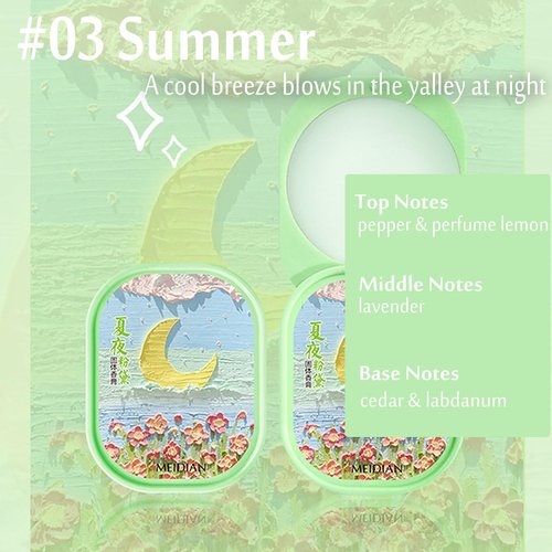 gcdat Solid Perfume, 3 Pack Women Solid Colognes, Portable Pocket Balm, Perfect for Travel Use, Natural Fragrance Perfume for Women