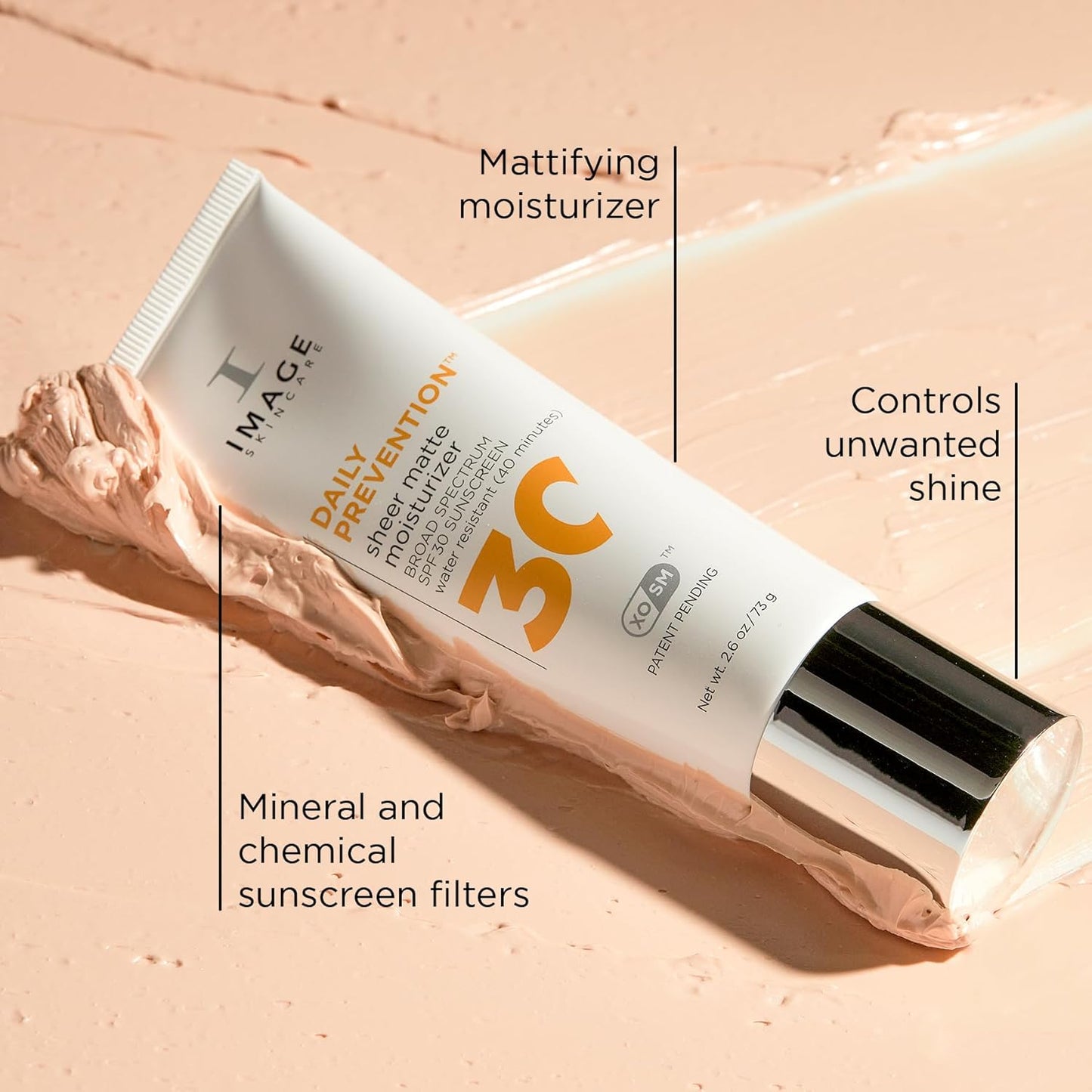 IMAGE Skincare Daily Prevention Sheer Matte Moisturizer - SPF 30 Broad Spectrum Sunscreen for Shine Control