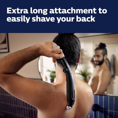 Philips Bodygroom Series 5000 - Showerproof Groin & Body Trimmer for Close, Comfortable Shaving | 60 Min Runtime