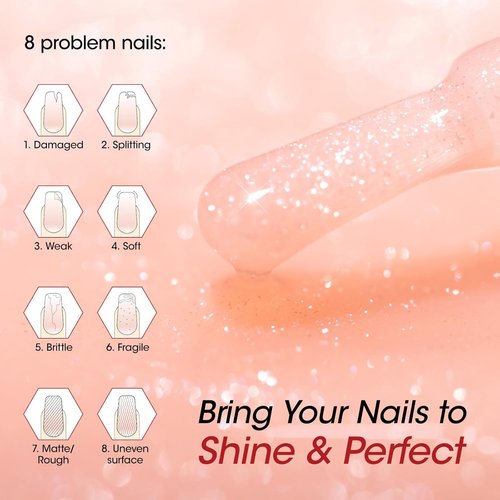 Gellen Active Glow Nail Polish - One-Step Plant-Based Nail Strengthener | Nourished, Healthier Nails