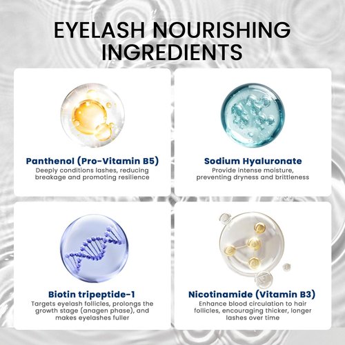 LA MAESII Eyelash Growth Serum - Advanced Formula for Longer, Thicker Lashes | Vegan & Cruelty-Free (5mL)