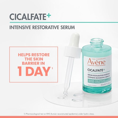 Avène Cicalfate+ Intensive Restorative Serum - Restores Skin Barrier with Pro-Vitamin B5 | Fragrance-Free, Dermatologist-Tested
