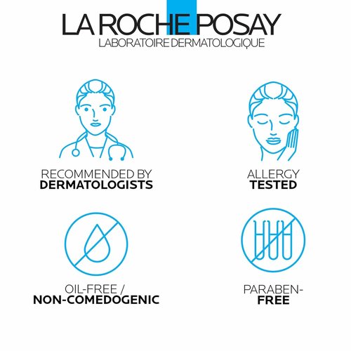 La Roche-Posay Micellar Cleansing Water - Gentle Makeup Remover for Sensitive Skin, Hydrating Toner