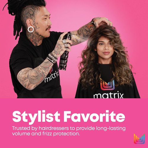 Matrix Vavoom Hairspray - Fast-Drying Extra Dry Formula for Volume & Lift | 24-Hour Hold, Humidity Resistant