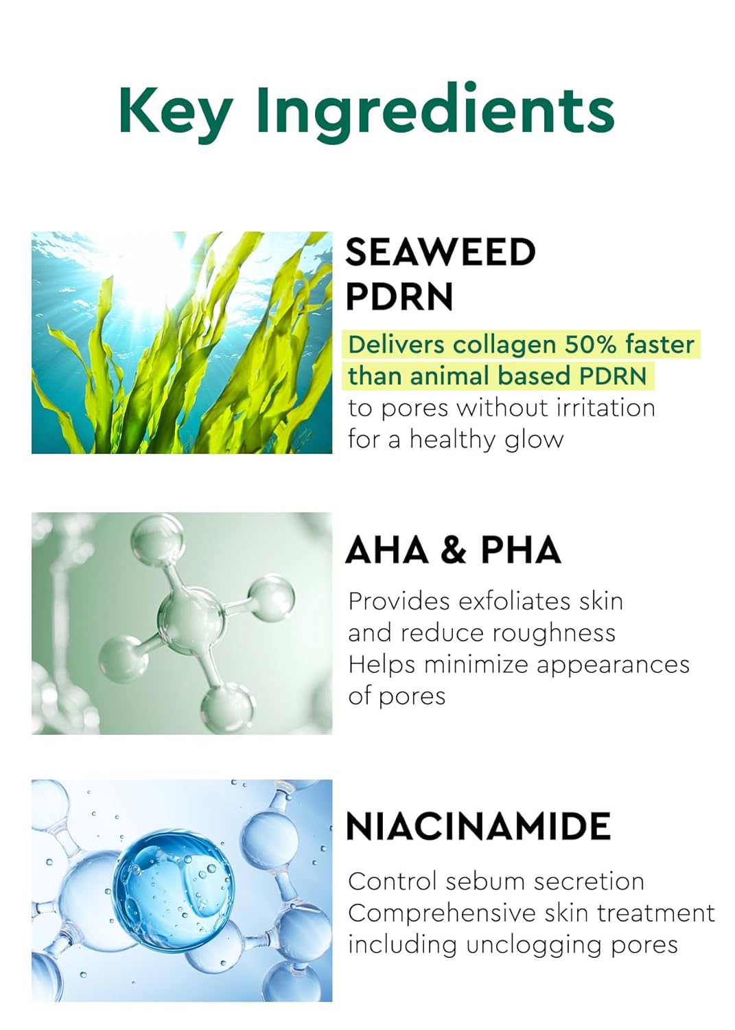Bewants Seaweed PDRN Glow Peel Off Jelly Mask - Pore Minimizing Vegan Skincare for Korean Glass Skin | 3.38 fl oz