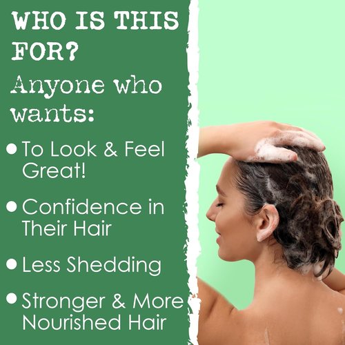 Rosemary Oil Shampoo Bar - Eco-Friendly Hair Growth Solution | Color Safe, pH Balanced, USA Made
