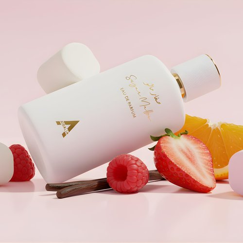 Atralia Sugar Mallow Eau de Parfum 100ml | Sweet Marshmallow, Strawberry & Vanilla Perfume for Women | Long Lasting Gourmand Fragrance with Candy Sugar & Musk