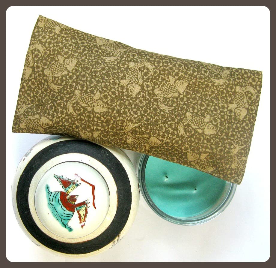 Peacegoods Eye Pillow Gift Pack - Washable Cover refillable case - Lavender Flax Chamomile Weighted - microwavable Yoga Headache Relief - Soft Cotton - Purple red