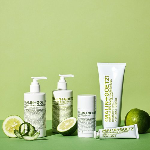 MALIN+GOETZ Vitamin B5 Body Moisturizer - Hydrating Bergamot-Scented Cream with Shea Butter & Oat | Non-Greasy for All Skin Types