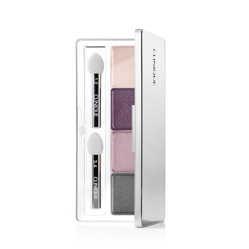 Clinique All About Shadow Eye Shadow Quad - Long-Lasting, Crease & Fade Resistant | Safe for Sensitive Eyes
