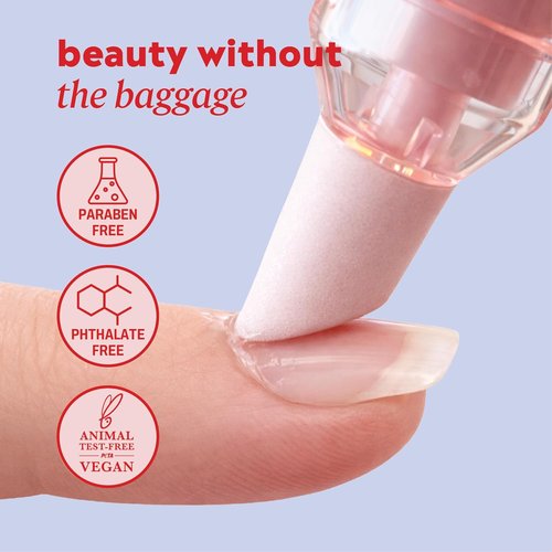 ONYX Professional Cuticle Remover Gel - Vanilla Coconut Scent with Built-In Pusher, 0.43 fl. oz