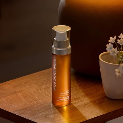 Moroccanoil Night Body Serum - Hydrating Body Oil for Deep Moisture | 3.4 Fl Oz