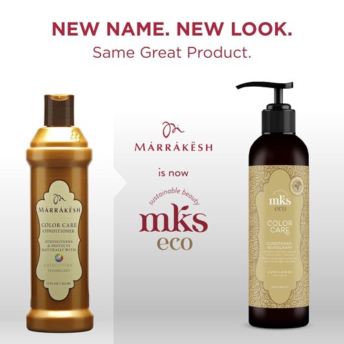 MKS Eco Color Care | Sunflower Scented Hair Treatment - 10 fl oz - Protect & Prolong Color, Add Shine
