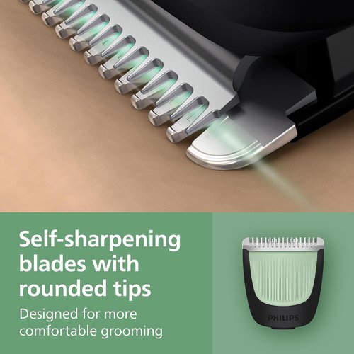 Philips Norelco 13-in-1 Trimmer - Beard Styler & Hair Clipper with 9 Length Settings & Skin-Friendly Blades