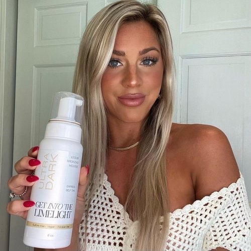 Get Into The Limelight Original Ultra Dark Self Tanner - Sunless Tanning Mousse, 8 oz, Develops in 8+ Hours