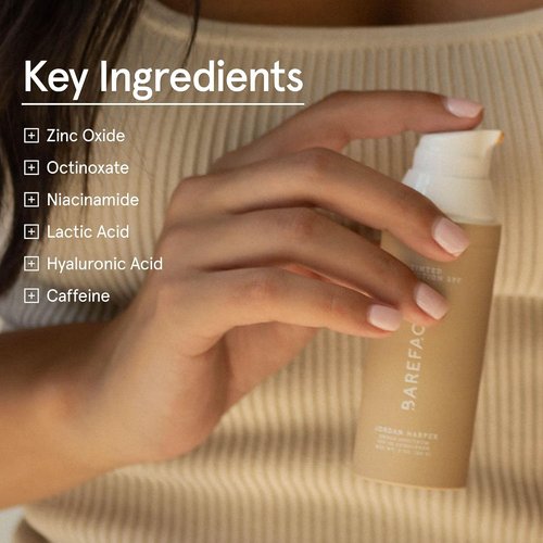 Barefaced Tinted Protection SPF 50+ | Broad-Spectrum Sunscreen with Zinc Oxide & Niacinamide – Oil-Free Hydration & Anti-Aging (60ml)