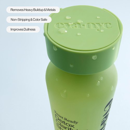 Eva NYC Sulfate-Free Detox Clarifying Shampoo - Removes Buildup & Chlorine | 10 fl oz Lavender Scent