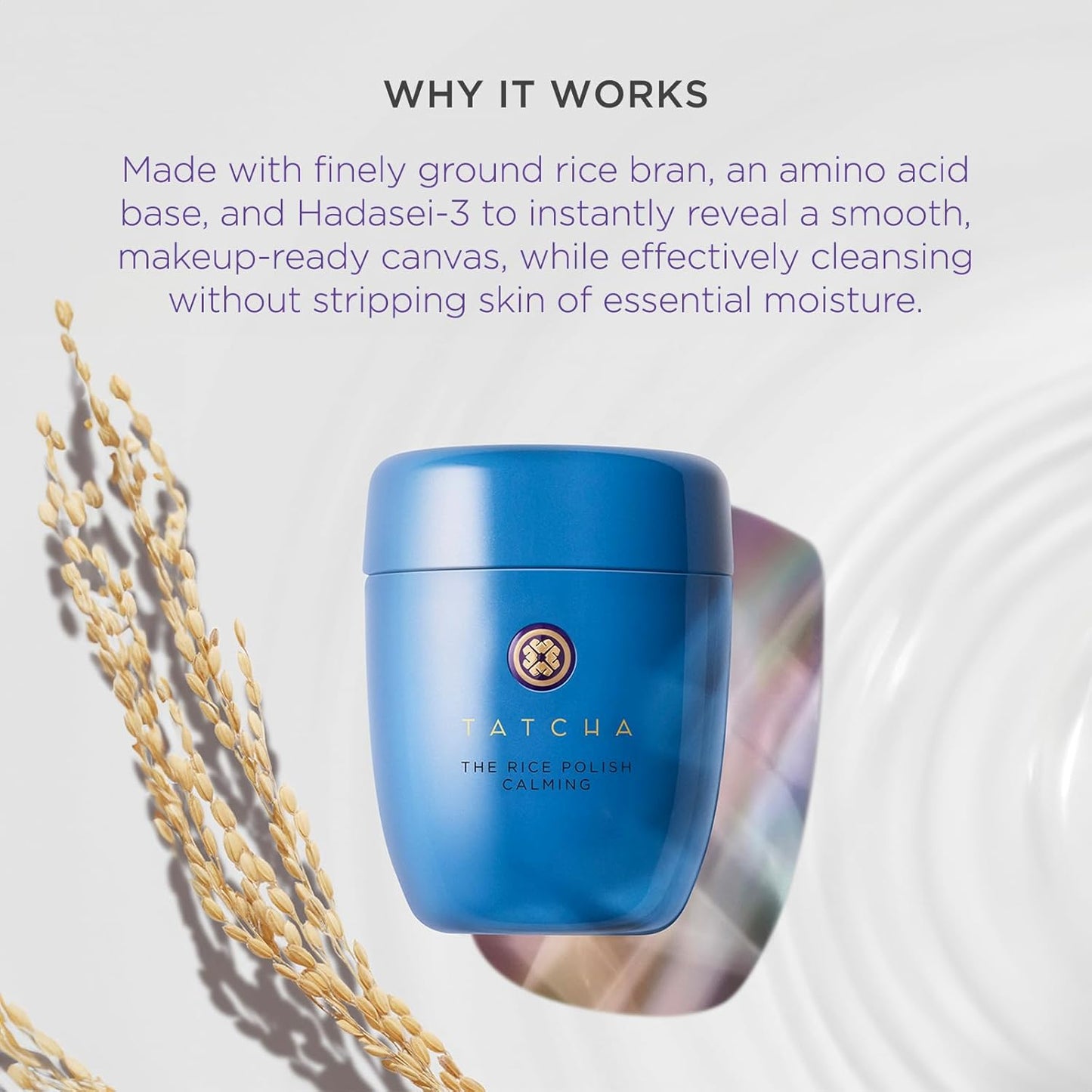 Tatcha The Rice Polish - Gentle Daily Exfoliator for Radiant Skin | All Skin Types