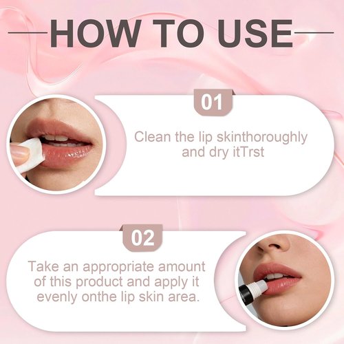 Glovera Labios Carnosos Lip Booster Serum - 24-Hour Volumizing & Hydrating Gloss for Dry Lips