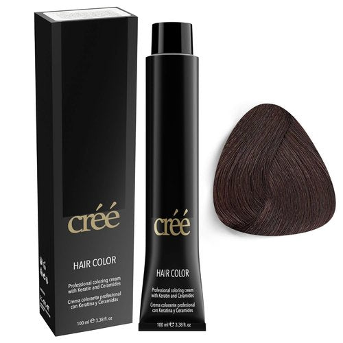 Cree Professional Chocolate Permanent Hair Color - Long Lasting Gray Coverage - 100ml | 3.4 fl. oz.