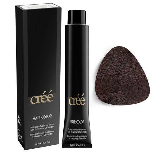 Cree Professional 5.99 - Chocolate Permanent Hair Color - Long Lasting, Rich Vibrant - Gray Coverage 100ml - 3.4 fl.oz.