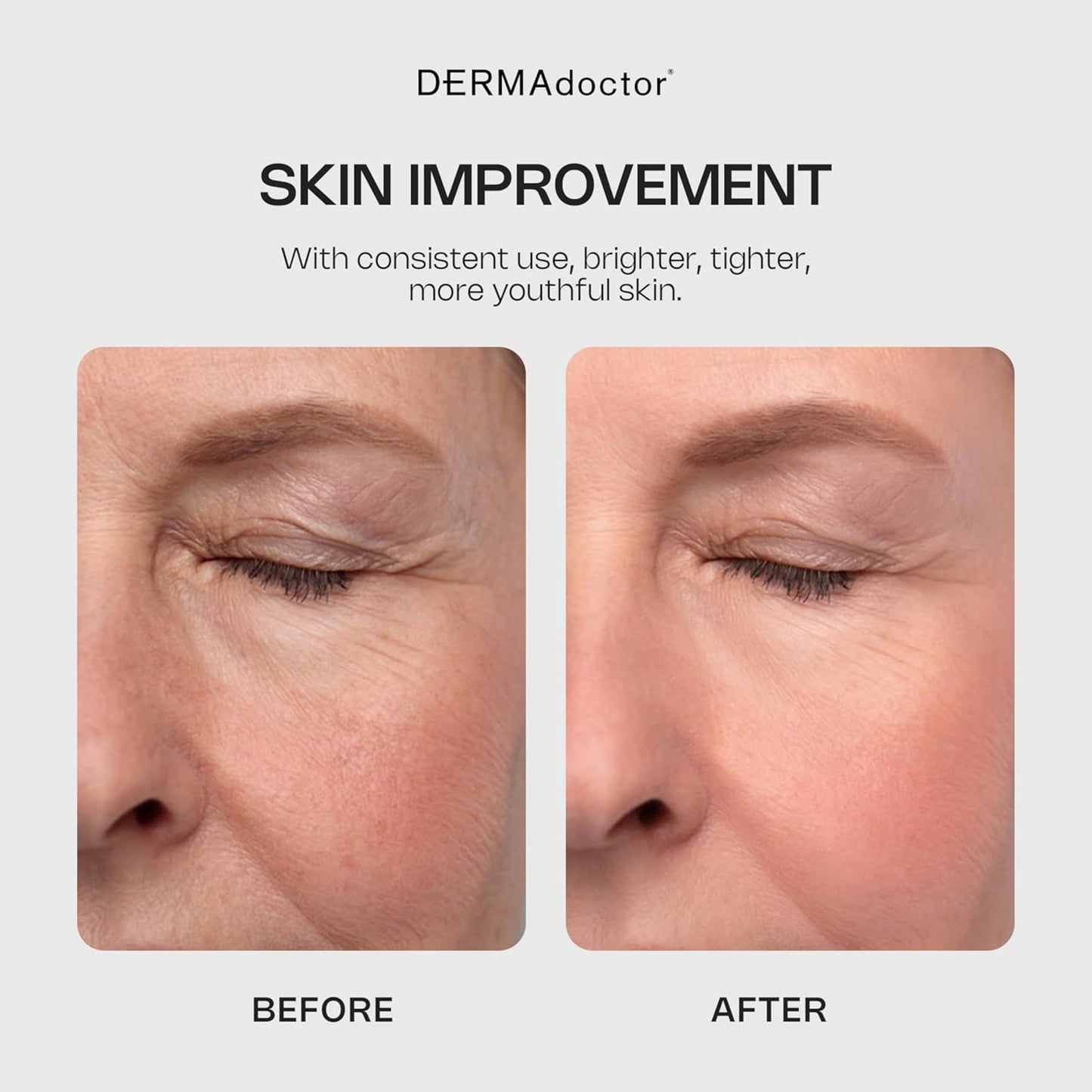 DERMAdoctor Glycolic Acid Face Wash - Exfoliating Cleanser with Antioxidants for Radiant Skin