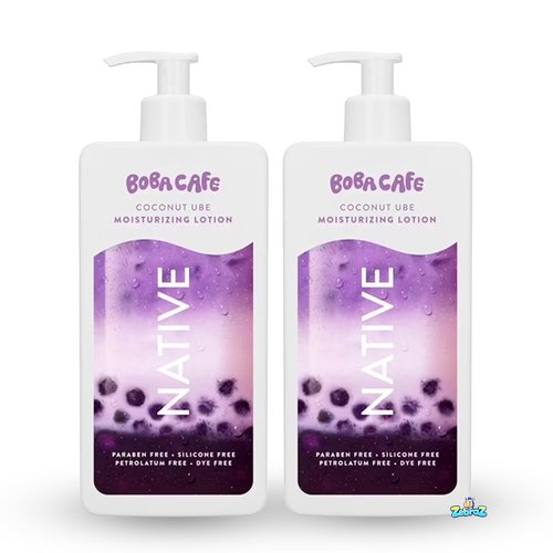 Native Body Lotion - Limited Edition Coconut Ube, Silicone-Free Formula | 16.5 oz - Pack of 2