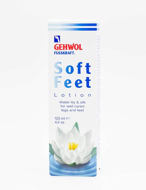 GEHWOL Soft Feet Lotion - Water Lily Scent for Moisturizing Relief | 4.4 Ounce Tube