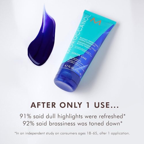Moroccanoil Purple Shampoo - Blonde Perfecting Formula for Vibrant, Radiant Hair | 8.5 oz