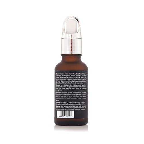 Re Glow Face Serum - Anti-Wrinkle Formula with Vitamin C & L-Glutathione | Brightens Blemishes & Sunburn | 1.014 fl oz