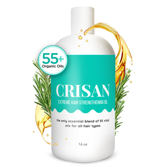 CRISAN 16oz Extreme Hair Growth and Strengthening Oil for Men and Women (16 fl oz)